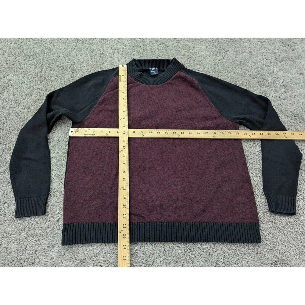 GAP Pullover Mens Large Crew Neck‎ Sweater Long Sleeve 100% Cotton